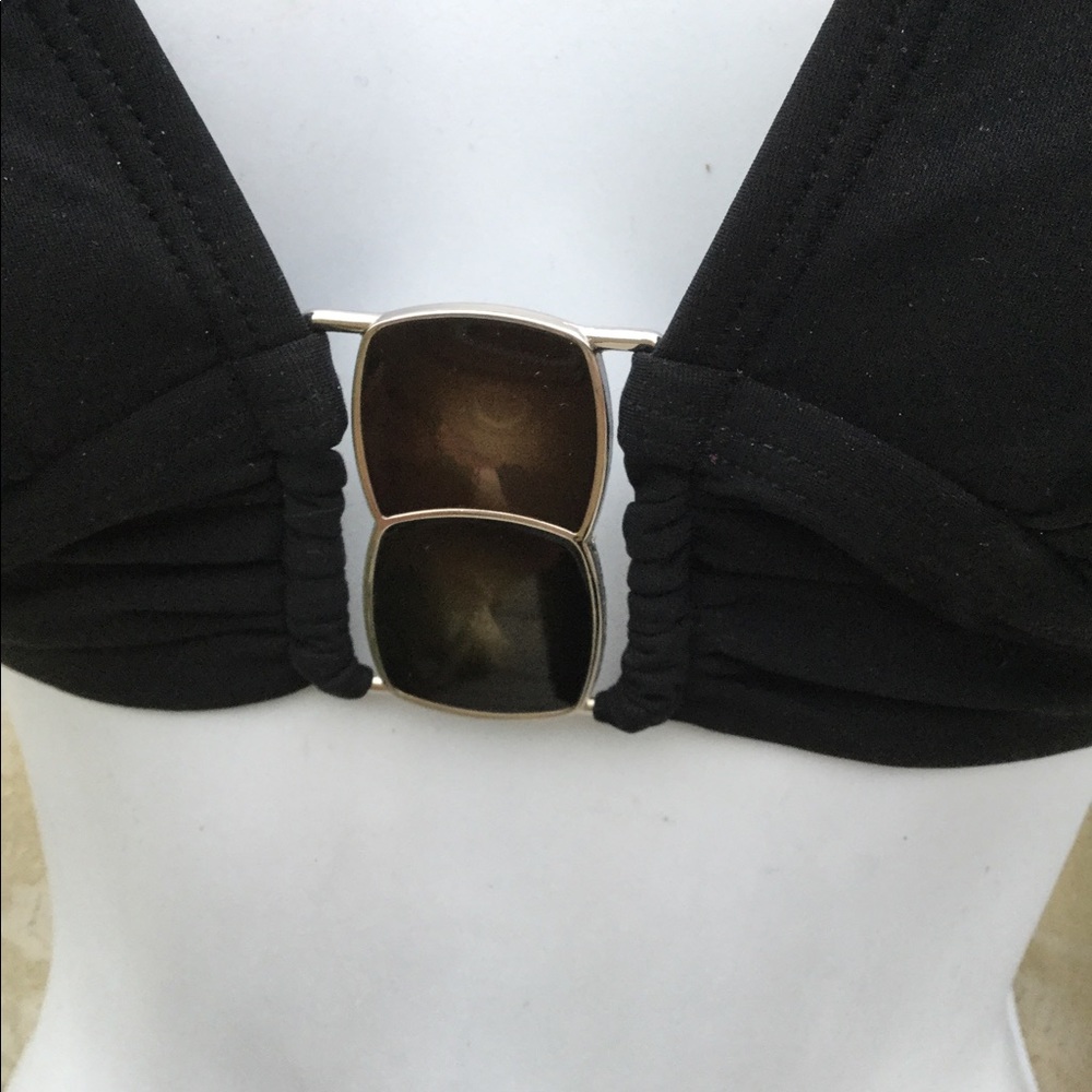 NWT 2Bamboo sz S/M 32-34 B/C black adjustable ties - Picture 4 of 6